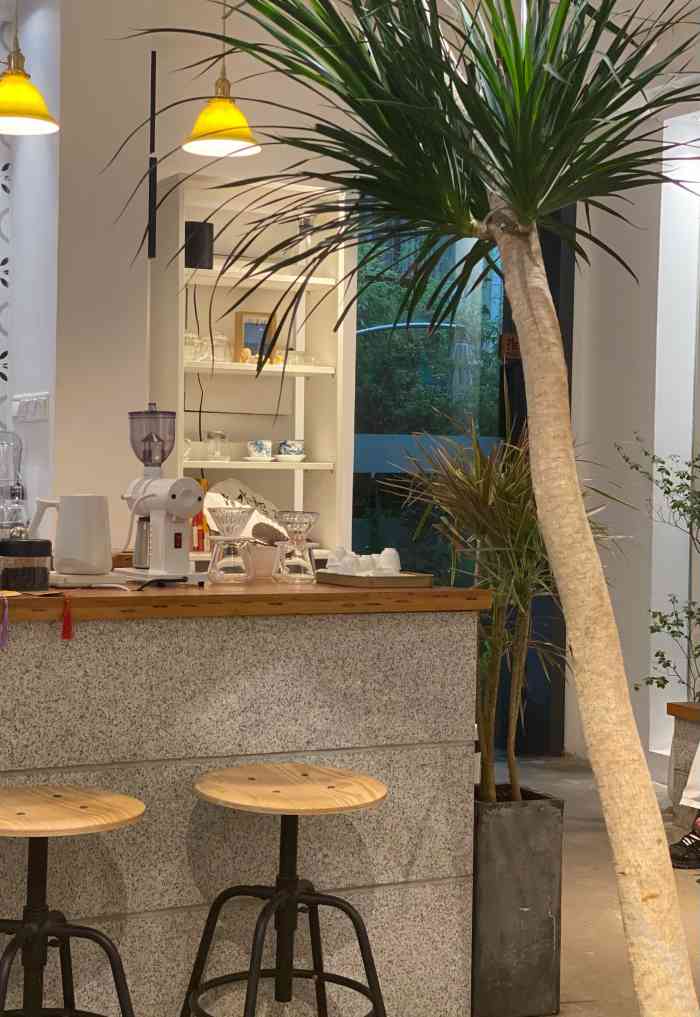 石藤咖啡-"很巧合的走到了这家咖啡店,地方不大,但是.