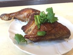 烤鸡腿-百叶温州馄饨