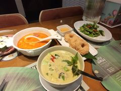 中部绿咖喱鸡肉-帕蓝·暹罗料理(曲阳店)