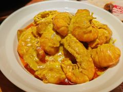 奶香咖喱罗氏虾-鸽味轩·粤菜小馆(高楼门总店)