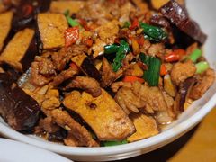 香干炒肉-格塘人家·山泉水煮鱼(望兴家园店)