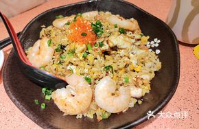 Black Truffle Shrimp Fried Rice