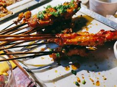 烤羔羊肉串-木屋烧烤(大运店)