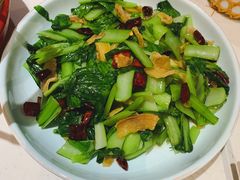 油渣炒青菜-望湘园湖南菜(赛格店)