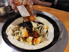 脊骨芸豆锅-满兴咱妈烀饼铁锅炖(兰州北街店)