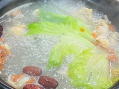 花旗参汤底-濠轩阁特色生蚝火锅(水湾路店)