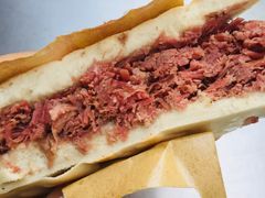 纯瘦牛肉夹馍-老兰家传统烧烤炒菜泡馍(小南门店)