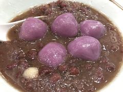 红豆沙紫薯汤圆-佰搭果·广式茶餐厅(西华路店)
