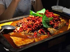 -探鱼·鲜青椒爽麻烤鱼(广州南沙万达广场店)