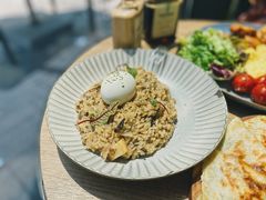 法式波波蛋牛肝菌烩饭-奎克咖啡Cuiqu(晶品店)