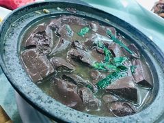 韭菜猪红-丰谷茶楼(鸿大广场店)