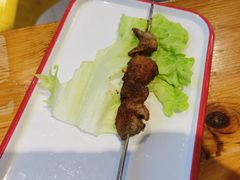 钢签羊肉串-伊麦佳兰州牛肉面清真美食店