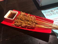 碳烤生牛-老表记广西宵夜螺蛳鸭脚煲(西大店)
