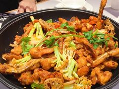 干锅牛蛙-渝蛙馆(新百店)