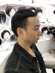 -发饰美男士增发补发假发定制店