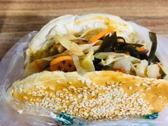 鸡蛋花干夹馍-三兄弟高炉烧饼