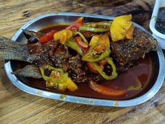 糖醋罗非鱼-海口滨海新村143号海南老字号炒菜店