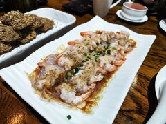 蒜蓉粉丝开边虾-HOME餐厅粤菜 融合菜