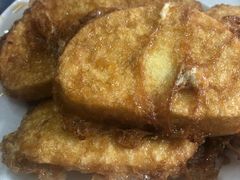 鸡蛋炸馒头片-大槐树烤肉馆