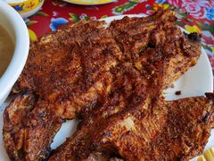 烤虹鳟鱼-何适山庄 ·可团建(水长城P2停车场店)