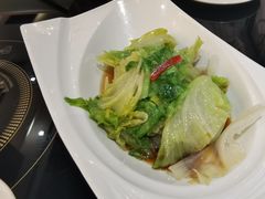白灼球生菜-玉兰苑一等茶餐厅