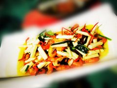 茭白炒虾-得意楼蒸菜馆