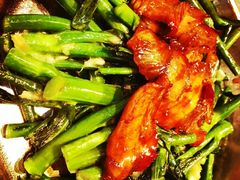 叉烧炒芥兰-农汤老店(顺联公园里店)