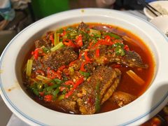 香辣酒香鳕鱼尾-欧记大排档·景德菜(上海首店)