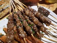 -路边摊小炉子烧烤