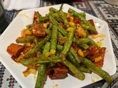 干煸四季豆-新疆伊宁远征餐厅