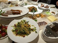 巧拌豆苗-四季民福烤鸭店(前门廊房二条店)