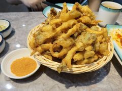 干炸鲜蘑-屋里家延边朝鲜族冷面(梅林3店)