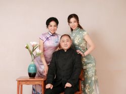 -时光纪亲子全家福照相馆(静安店母女写真父母纪念照)