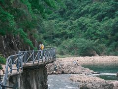 -楠溪江石桅岩