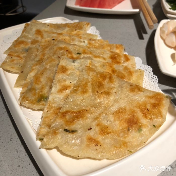 海底捞火锅(翠微路店)葱味飞饼图片