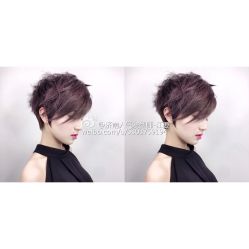 点击看大图 江要老师短发秀-YO HAIR SALON