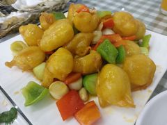 宫保虾球-烁佳海鲜大馅饺子