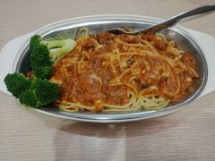 芝士肉酱焗意粉-佰搭果·广式茶餐厅(西华路店)