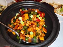 双椒牛蛙-玫瑰厅上海菜(兴国路店)