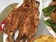 烤虹鳟鱼-何适山庄 ·可团建(水长城P2停车场店)