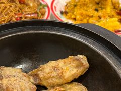 咸蛋黄鸡中翅-吉源大排档·鱼生·海鲜(烧烤彩印厂店)