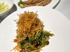 巧拌豆苗-四季民福烤鸭店(王府井东安门店)