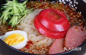 Yanbian Cold Noodles (Sweet and Sour)