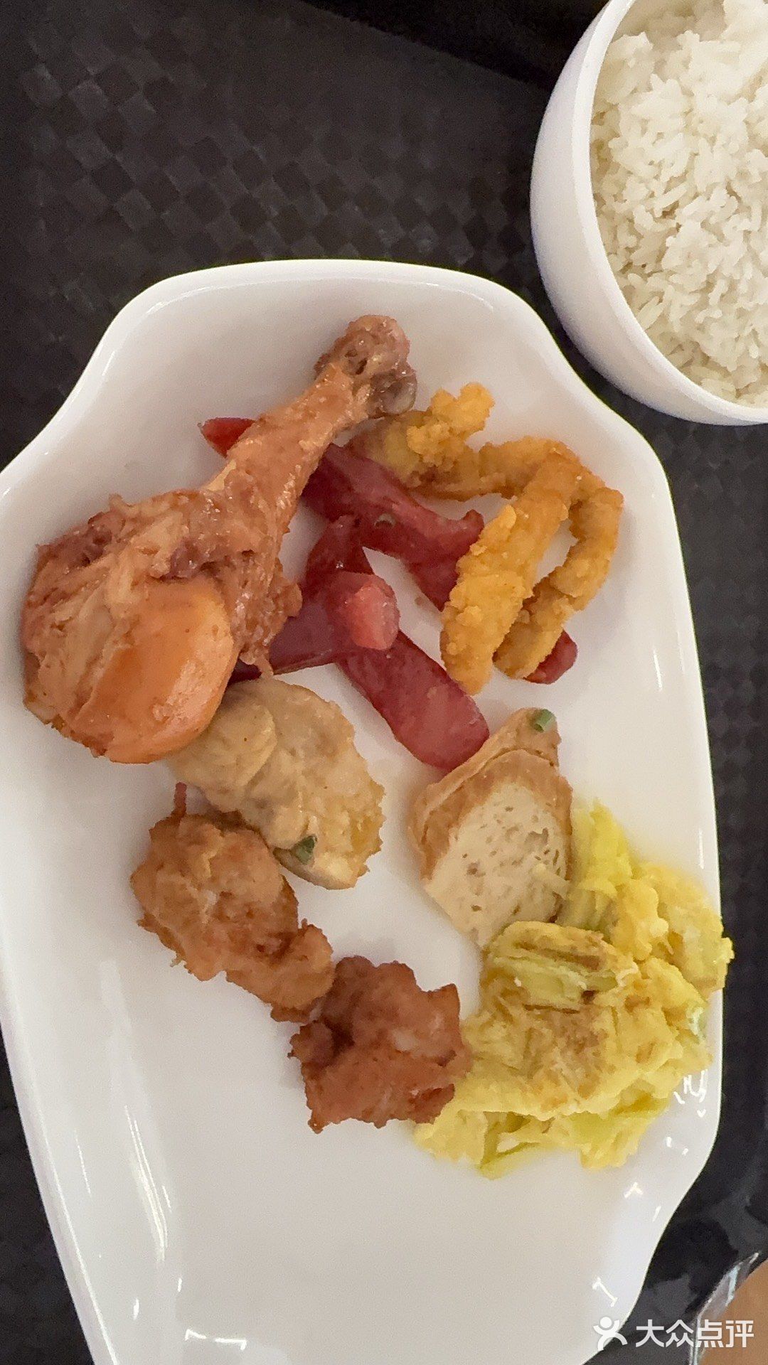 今日的美味酸菜炒饭外卖