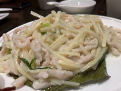 滑炒里脊丝-老牌坊鲁菜名店(聊城美食岛店)