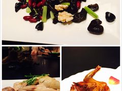 养生素四宝&广式白切清远鸡&当红脆皮乳鸽-丽晶轩中餐厅(重庆丽晶酒店)