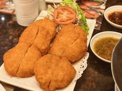 炸虾饼-厨屋餐厅