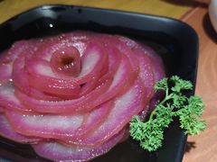 红酒雪梨-多嘴肉蟹煲(万达店)