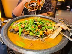 -探鱼·鲜青椒爽麻烤鱼(天一广场店)