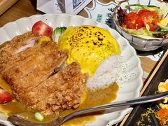 酥炸猪扒咖喱饭-桃太郎创作料理(大坪店)